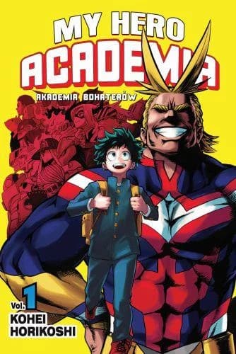 Okładka: My Hero Academia. 1
