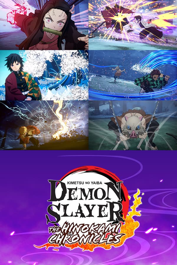 Okładka: Demon Slayer: Kimetsu no Yaiba – The Hinokami Chronicles