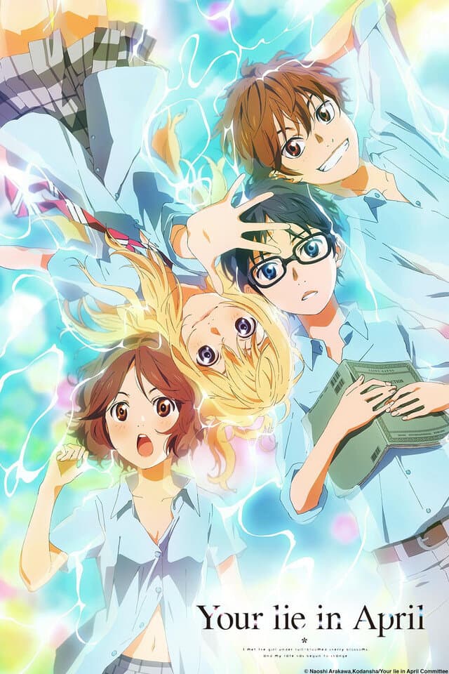 Okładka: Your Lie in April