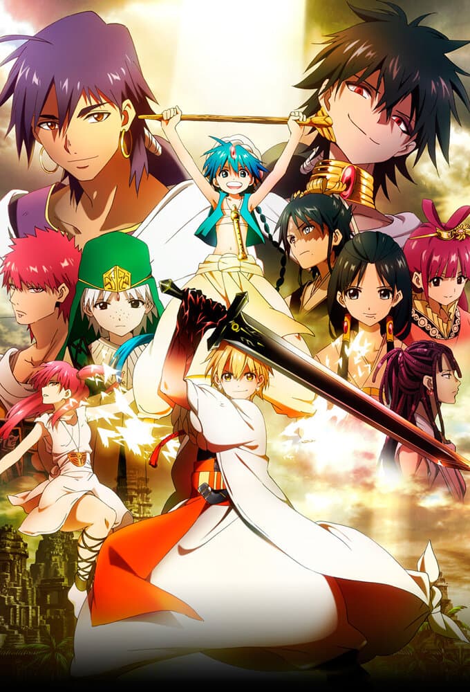 Okładka: Magi: The Labyrinth of Magic